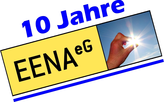 Logo 10 Jahre EENA Logo 10 Jahre EENA